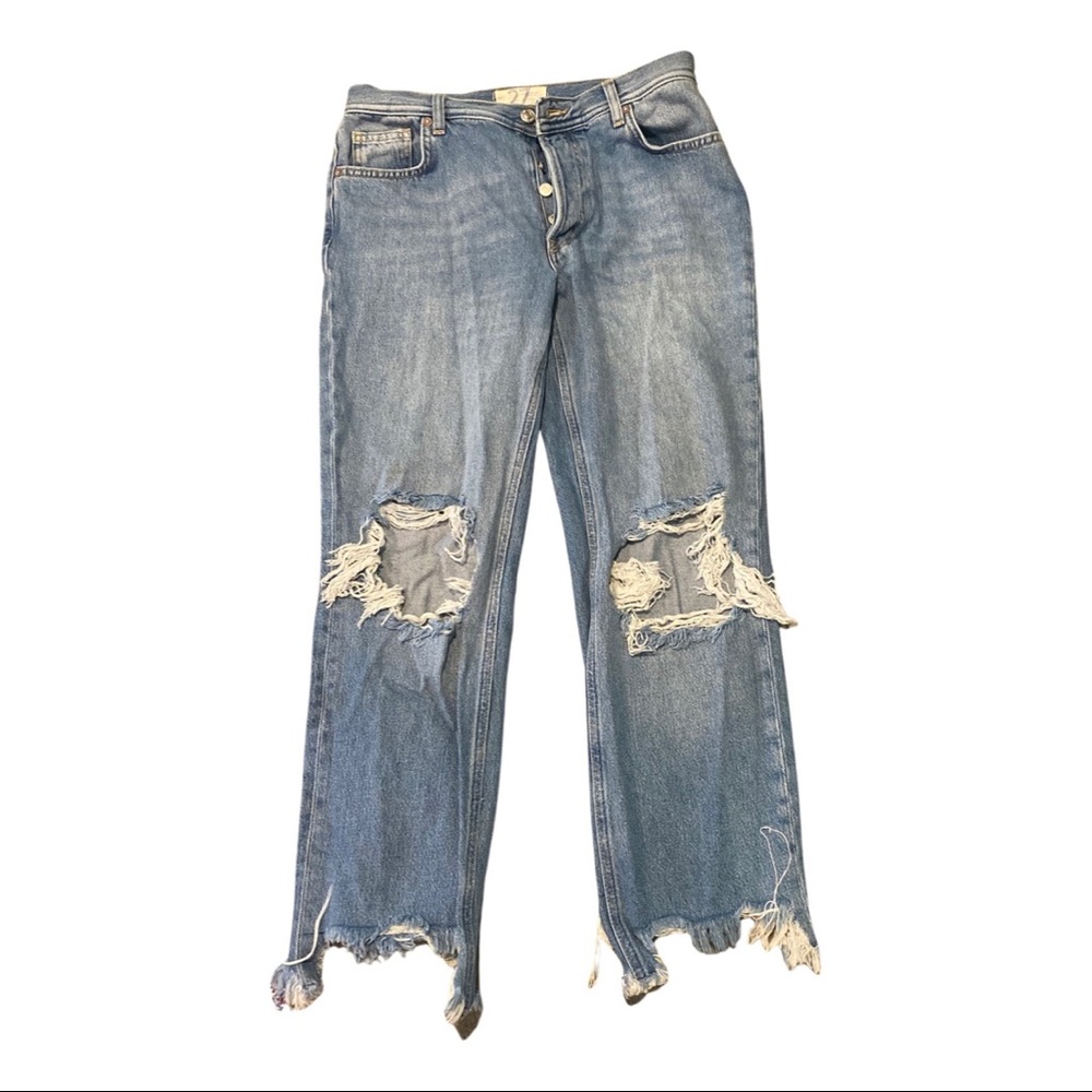 Destroyed Denim Jeans